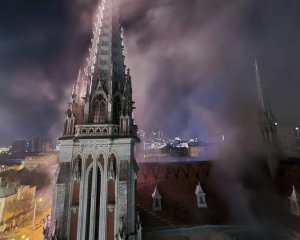 Объявили сбор денег на реставрацию сожженного костела в Киеве
