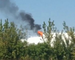 У Донецьку стався вибух на нафтобазі