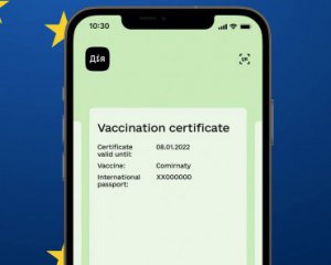 Covid-сертифікат можна буде отримати на порталі "Дія": подробиці