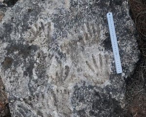 Обнаружили следы детских рук и ног, которым 226 тыс. лет