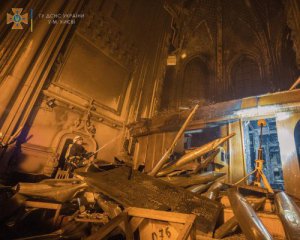 Ткаченко рассказал о работах в костеле Святого Николая, который пострадал от пожара