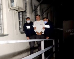 Показали нове відео арешту Саакашвілі
