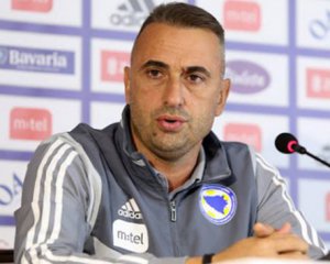 Тренер Боснии и Герцеговины хочет испортить статистику сборной Украины во Львове