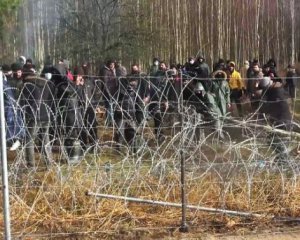 Украинская разведка посчитала мигрантов на польско-белорусской границе