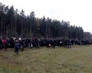 Мигранты забросали камнями польских правоохранителей