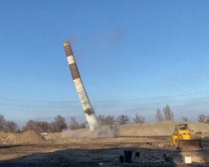 Підрив труби заводу в Дніпрі показали на відео