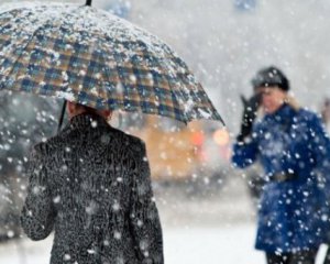 В Украине ожидают мокрый снег и дожди