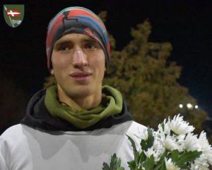В честь создания 14 ОМБр военный Николай Луговой за 27 часов пробежал 270 км – из Владимира во Львов
