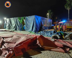 В Іспанії перекинувся повітряний замок із дітьми: є жертви, багато постраждалих