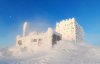 Показали заснеженную вершину Карпат в -23°C