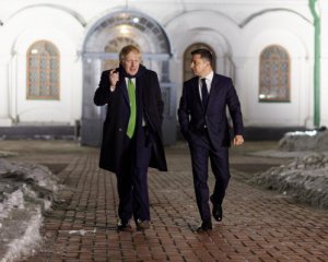Джонсон виклав відео біля Софії Київської і попередив Путіна