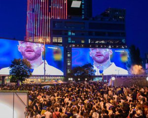 Матч Україна - Росія покажуть у центрі Києва на великому екрані