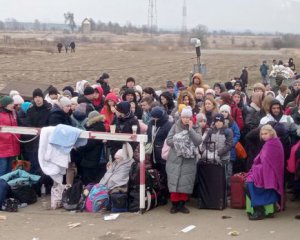 Украину уже оставил один миллион беженцев