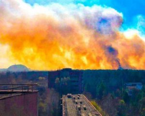 У Чорнобильській зоні горять 10 тис. га лісу -  радіація загрожує Україні, Білорусі та Європі