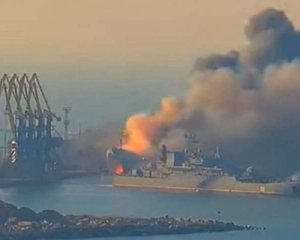 Уничтожить российский корабль в Бердянске помогли агенты в РФ