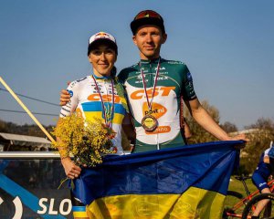 Украинские велосипедисты завоевали медали на соревнованиях в Словении