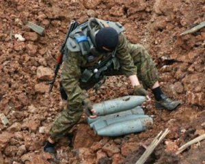 Объем загрязнения территории Украины взрывоопасными веществами - МВД