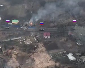 Украинский танкист разбил вражескую колонну рашистов – видео с поля боя