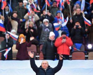Майже 80% росіян поклоняються неонацисту Путіну