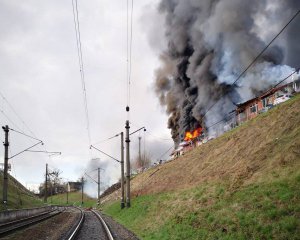 У Львові окупанти вдарили по залізничних об&#039;єктах