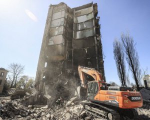 В Бородянке разобрали все завалы домов