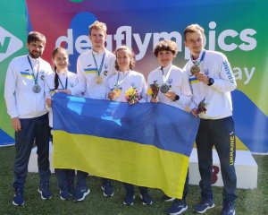 Украина - вне конкуренции на Дефлимпиаде: 58 наград в медальном зачете