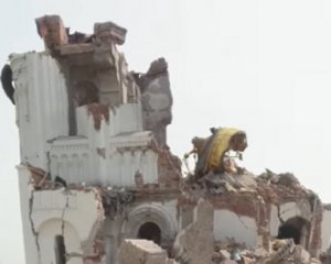 Росіяни розбомбили церкву РПЦ на Донеччині