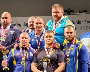 Збірна України виграла чемпіонат Європи з пауерліфтингу