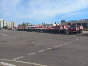 Протест пожежників в Енергодарі: окупанти відкрили стрілянину