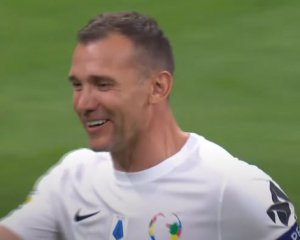 Шевченко сделал ассист в благотворительном матче в Италии