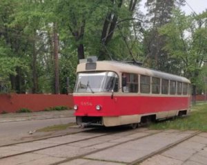 Движение трамваев в Пущу-Водицу возобновили