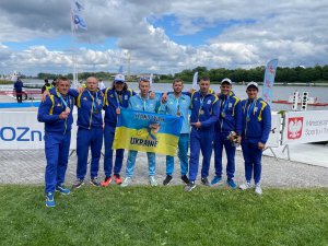 Украинские гребцы завоевали восемь наград на Кубке мира в Польше