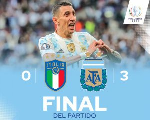 Другий трофей для Мессі. Аргентина здолала Італію у &quot;Фіналіссімі&quot;