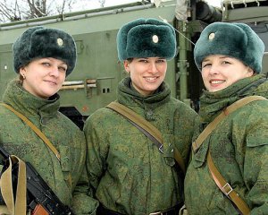 Путін відправляє на війну жінок-військовослужбовців