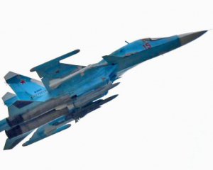 На Харківщині ЗСУ збили ворожий винищувач-бомбардувальник Су-34