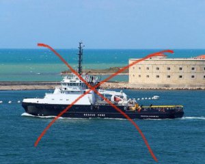 ВМС втопили ворожий буксир "Василий Бех" з ракетами - Марченко