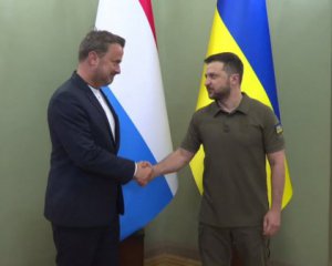 Прем&#039;єр Люксембурґу зустрівся із Зеленським у Києві - відео візиту