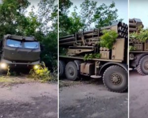 Як український &quot;Буревій&quot; смажить окупантів: відео роботи рідкісної української РСЗО