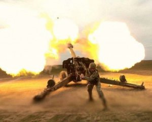 Українські артилеристи знищили штаб окупантів на Харківщині: відео