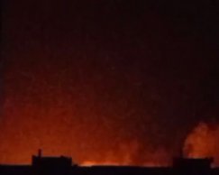 В оккупированном Алчевске горит военный склад – видео