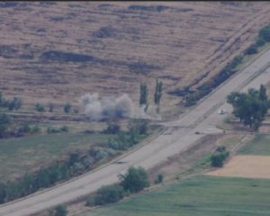 Украинские военные показали, как уничтожили позицию оккупантов на юге – видео