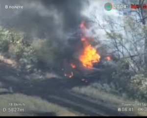 ЗСУ спалили колону танків РФ на Харківщині: відео