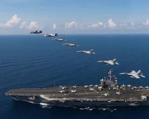 Авіаносець США біля Тайваню наглядатиме за китайськими військами