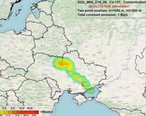 Украинские ученые смоделировали распространение радиации в случае аварии на ЗАЭС: куда достанет