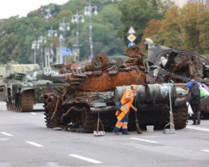 У Міноборони назвали повний список техніки РФ, яка візьме участь у &quot;параді&quot; на Хрещатику