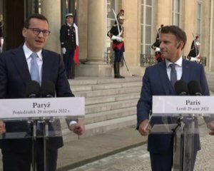 Польський прем'єр закликав Макрона прискорити допомогу Україні