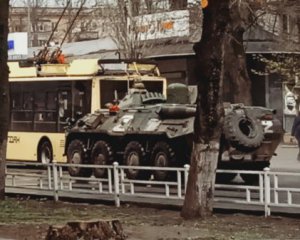 Рота російських мародерів втекла з Херсона