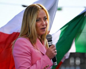 Вновь избранный премьер Италии заявила о своей непреклонной поддержке Украины