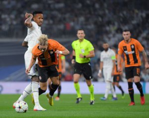 "Шахтар" мінімально поступився "Реалу" в Мадриді в матчі Ліги чемпіонів