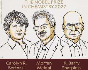Оголосили одразу трьох лауреатів Нобелівської премії з хімії